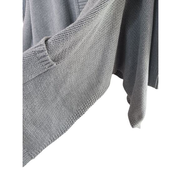 KF KaufmanFranco Collective Gray Knit Cardigan Sweater XS Oversized - Picture 10 of 16